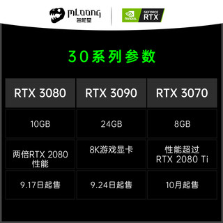 MLOONG 名龙堂 RTX 30系列 台式机电脑