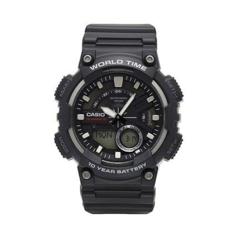 casio卡西欧aeq110w男士石英表