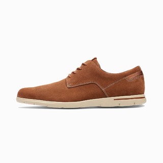 Clarks 其乐 Vennor Walk系列男士皮革系带低帮平跟休闲鞋261317497