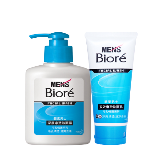 Biore 碧柔 Bioré 毛孔畅透系列深层净透洗面乳套装 150ml+100g