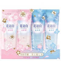 LION 狮王 花语白花愿限定牙膏礼盒套装 4支装(吉野樱90g*2+蓝风铃90g*2)
