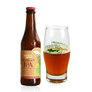 Dogfish Head 角头鲨精酿IPA美国进口手工精酿啤酒355ml 6瓶装角头鲨90分钟IPA