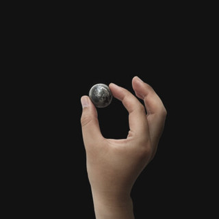 AstroReality开学季礼物仿真太阳系AR月球模型3D打印星球手办创意礼品生日礼物 月球30mm