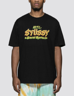 Stussy SOUND SYSTEM 男士短袖T恤