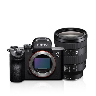 SONY 索尼 Alpha 7 III 全画幅 微单相机 黑色 FE 24-105mm F4 G OSS 变焦镜头 单头套机