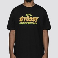 好物种草：Stussy SOUND SYSTEM 男士短袖T恤