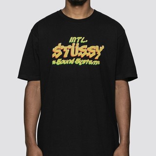 Stussy SOUND SYSTEM 男士短袖T恤