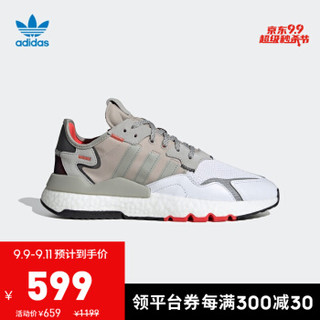 阿迪达斯官网 adidas 三叶草 NITE JOGGER 男女鞋经典运动鞋EF5409