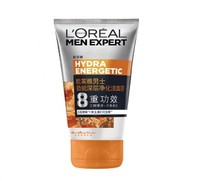 L'OREAL PARIS 欧莱雅 男士劲能深层净化洁面膏 100ml *6件