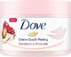 Dove 多芬 Creme-Dusch-Peeling 奶油淋浴磨砂膏，含石榴和乳木果油，令肌肤如丝般柔滑，4瓶装(4 x 225ml)