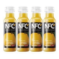 农夫山泉 NFC果汁（冷藏型）100%鲜榨橙汁 300ml*4瓶