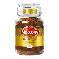 Moccona 摩可纳 深度烘焙冻干速溶 8号 无糖黑咖啡 100g *3件