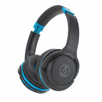 铁三角 ATH-S200BT 耳罩式头戴式蓝牙耳机 灰蓝色