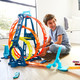 HOT WHEELS 风火轮 GLC96 三环挑战轨道组合套装 儿童轨道玩具