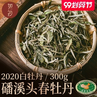 【2020春茶 丝雨】如初花香白牡丹 磻溪福鼎白茶叶300g 盒装散茶