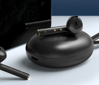 商品baseus倍思w05半入耳式真无线蓝牙降噪耳机黑色