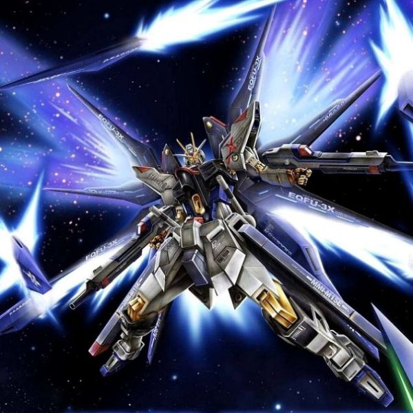 我是刚大木bandai万代pb限定rg1144强袭自由高达钛金属色电镀版