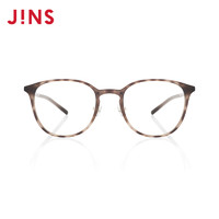 JINS睛姿含镜片19复古轻量镜框近视镜可配防蓝光镜片UUF19S220