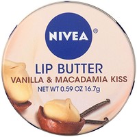 NIVEA 妮维雅 香草坚果护唇霜(铁罐装) 香草&澳洲坚果之吻 17g
