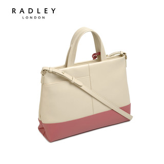 RADLEY 拉德利 RADLEY AND FRIENDS系列女士印花牛皮拉链单肩包