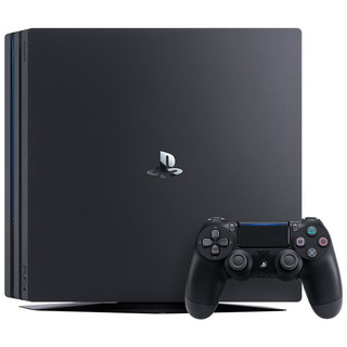 SONY 索尼 PlayStation 4 Pro+双手柄 游戏机套装 2TB 黑色