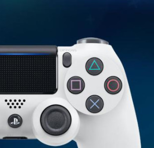 SONY 索尼 CUH-ZCT2NA 13 DualShock 4 无线游戏手柄 白色