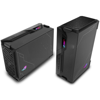 ROG 玩家国度 Z11 RGB ITX机箱 半侧透 黑色