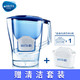  BRITA 碧然德 摩登 净水壶 3.5L蓝【1壶1芯】　