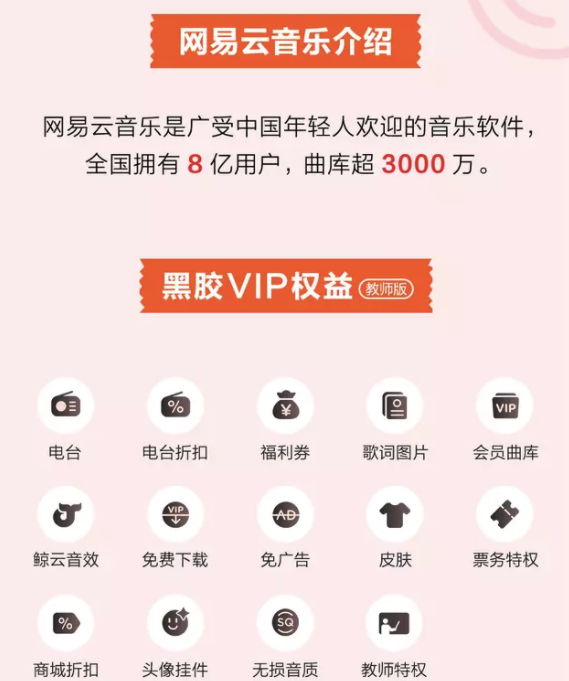 网易云音乐 黑胶VIP会员年卡