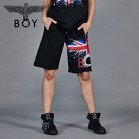 BOY LONDON/伦敦男孩 B192NET23302 情侣款泼墨老鹰品中裤