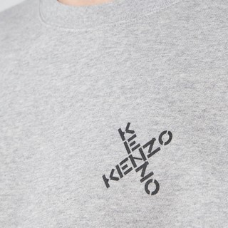 Kenzo 高田贤三 男士运动圆领Xlogo交叉卫衣