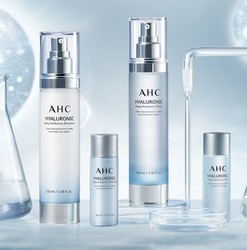 AHC 透明质酸小神仙水乳套装(水+乳液)护肤品保湿焕亮 生日礼物