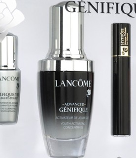 LANCOME 兰蔻 Genifique小黑瓶系列高级护肤套装 4件套(精华30ml+香水4ml+睫毛膏2ml+眼部精华5ml)