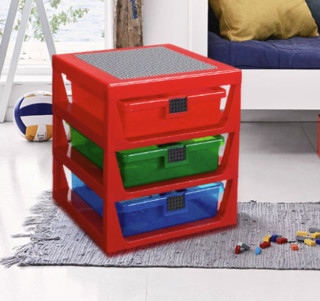 LEGO 乐高 4095 多功能积木玩具桌 红色