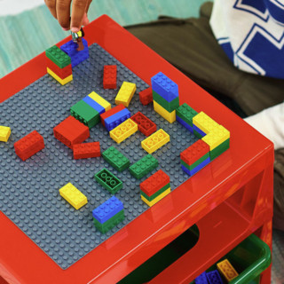 LEGO 乐高 4095 多功能积木玩具桌 红色