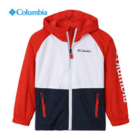 经典款Columbia哥伦比亚户外男女童儿童户外防水冲锋衣RY0092