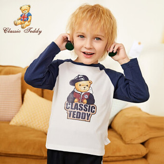 精典泰迪 Classic Teddy  童装儿童长袖T恤 *3件