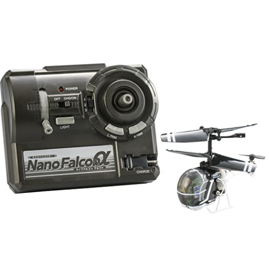 BANDAI 万代 84657-BK NANO-FALCON α 红外遥控直升机