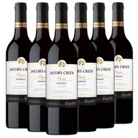 JACOB'S CREEK 杰卡斯 经典系列西拉干红葡萄酒 750ml*6瓶