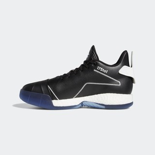 adidas 阿迪达斯 T-Mac Millennium 男士篮球鞋 EF2927 黑白 44.5