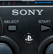 SONY 索尼 99004 Dualshock 3 PlayStation 3无线控制器 黑色