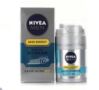 NIVEA 妮维雅 男士活力劲肤啫喱 50g