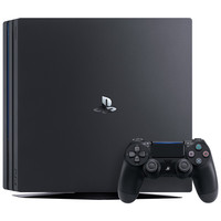 SONY 索尼 PlayStation 4+5款盒装游戏大作 游戏机套装 500GB 黑色