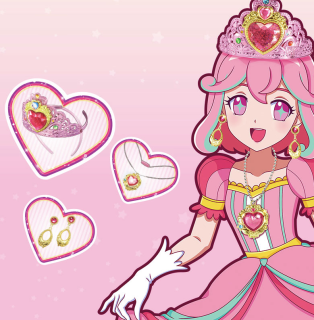 商品auldey 奥迪双钻 581647 巴啦啦小魔仙玩具 凌海昕首饰五件套