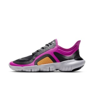 NIKE 耐克 Free RN 5.0 女士跑鞋 BV1224-600 粉/黑/银 35.5