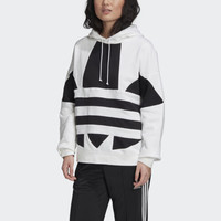 银联返现购：adidas 阿迪达斯 Large Logo 女士连帽卫衣