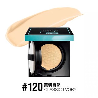 MAYBELLINE 美宝莲 FIT ME系列 定制粉底轻垫霜 #120CLASSIC IVORY自然肤色 柔雾版 14g