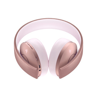 SONY 索尼 PlayStation O3 耳罩式头戴式有线耳机 玫瑰金 USB口