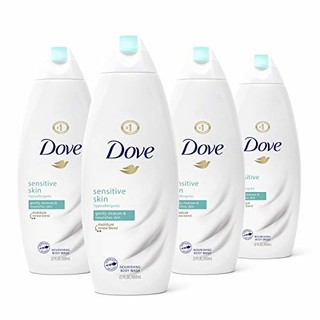 Dove 多芬 敏感肌肤沐浴露 650ml*4