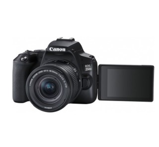 Canon 佳能 EOS系列 250D stm单镜头套装 数码单反相机  F4 18-55mm 黑色